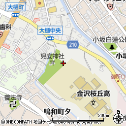 石川県金沢市大樋町11周辺の地図