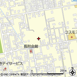 富山県富山市長附621周辺の地図