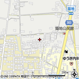 長野県長野市篠ノ井岡田175-5周辺の地図