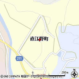 石川県金沢市直江野町周辺の地図