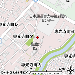 石川県金沢市専光寺町ヨ周辺の地図