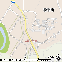 山田公民館周辺の地図