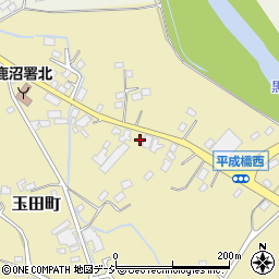 栃木県鹿沼市玉田町423周辺の地図