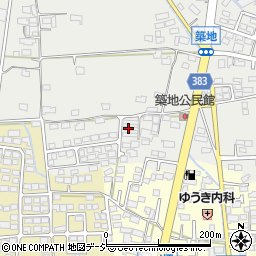 長野県長野市篠ノ井岡田178周辺の地図
