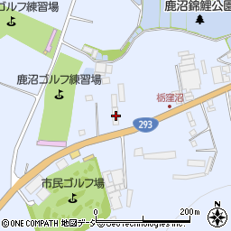 栃木県鹿沼市栃窪1184周辺の地図