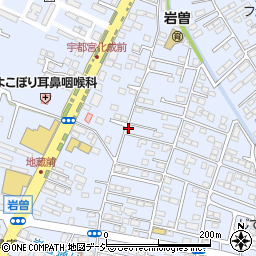 栃木県・囲碁学校周辺の地図