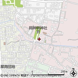 長野県長野市篠ノ井西寺尾神明周辺の地図