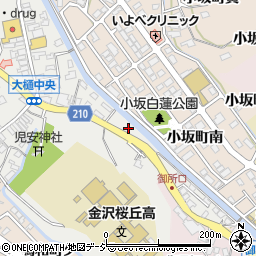 石川県金沢市大樋町13周辺の地図