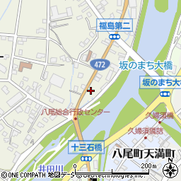 富山県富山市八尾町福島108-3周辺の地図