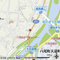 富山県富山市八尾町福島109-2周辺の地図