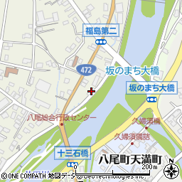 富山県富山市八尾町福島46-3周辺の地図