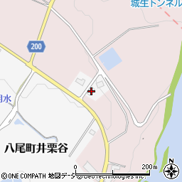 富山県富山市八尾町井栗谷42周辺の地図