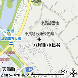 小長谷台地公民館周辺の地図