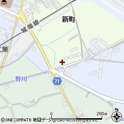 富山県南砺市福野新町4630周辺の地図