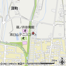 長野県長野市篠ノ井岡田3241-623周辺の地図