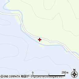 長野県長野市信州新町越道4996周辺の地図