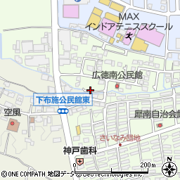 葵整骨院裏駐車場周辺の地図