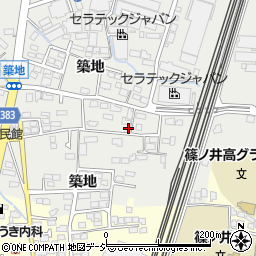 長野県長野市篠ノ井岡田243周辺の地図