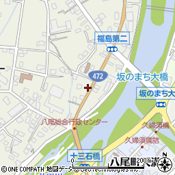 富山県富山市八尾町福島104周辺の地図