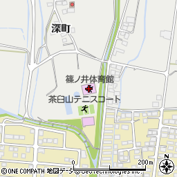 市営篠ノ井体育館周辺の地図