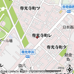 ファミリーマート金沢専光寺町店周辺の地図