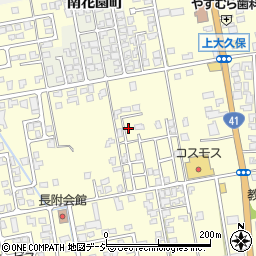 富山県富山市長附658-3周辺の地図
