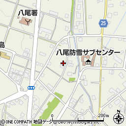 富山県富山市八尾町福島707周辺の地図