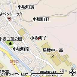 石川県金沢市小坂町子周辺の地図