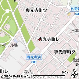 石川県金沢市専光寺町ツ72周辺の地図