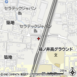 長野県長野市篠ノ井岡田263周辺の地図