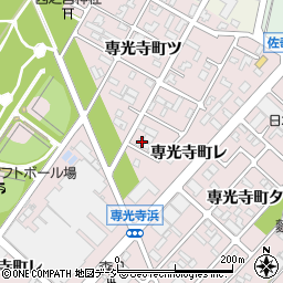 石川県金沢市専光寺町ツ55周辺の地図