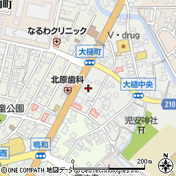 石川県金沢市大樋町1周辺の地図