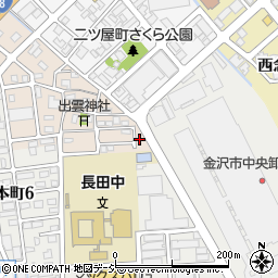 石川県金沢市二宮町4周辺の地図