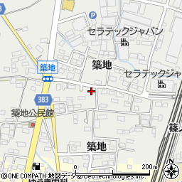 長野県長野市篠ノ井岡田208-1周辺の地図