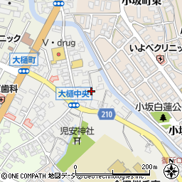 石川県金沢市大樋町6周辺の地図
