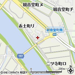石川県金沢市赤土町リ81周辺の地図