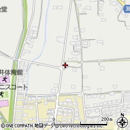 長野県長野市篠ノ井岡田118-7周辺の地図