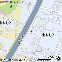 栃木県宇都宮市宝木町2丁目948周辺の地図