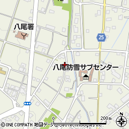 富山県富山市八尾町福島703周辺の地図