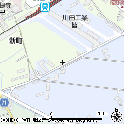 富山県南砺市福野新町3519周辺の地図