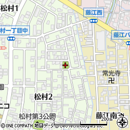 松村第4公園周辺の地図