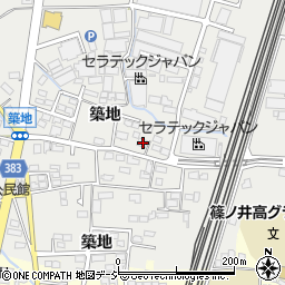 長野県長野市篠ノ井岡田235-1周辺の地図
