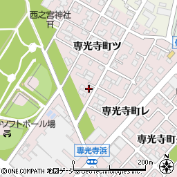 石川県金沢市専光寺町ツ52周辺の地図