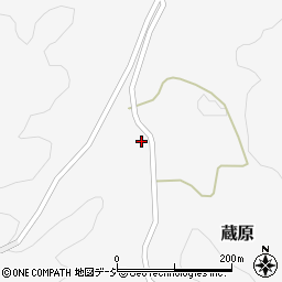富山県南砺市蔵原119-1周辺の地図
