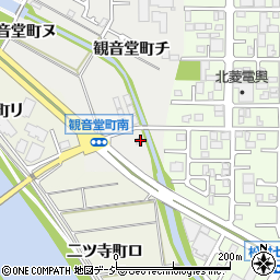 石川県金沢市観音堂町リ9周辺の地図
