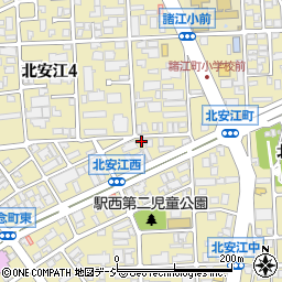 少林寺拳法金沢城西道院周辺の地図