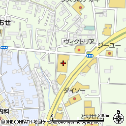 スーパースポーツゼビオ宇都宮細谷店周辺の地図