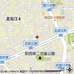 少林寺拳法金沢城西支部周辺の地図