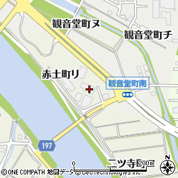 石川県金沢市赤土町リ53-1周辺の地図