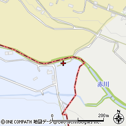 栃木県鹿沼市栃窪14周辺の地図